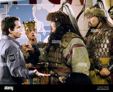 STILLER,MALEK,GALLAGHER, NIGHT AT THE MUSEUM, 2006 Stock Photo - Alamy