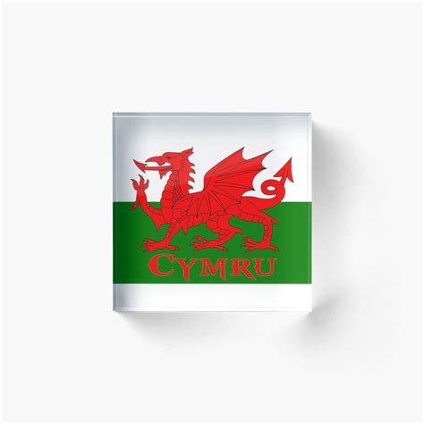 Welsh Pride of Cymru Dragon Flag Flag T-Shirt, Poster, Sticker, Print ...