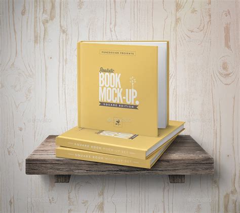 FREE 17+ Square Book Mockups in PSD | InDesign | AI