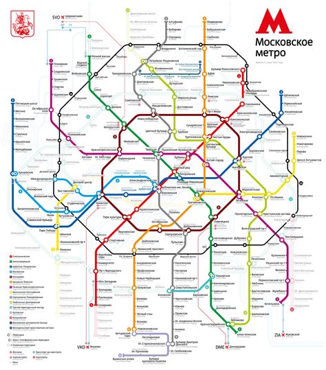 Moscow metro map v 2.1 :: Behance