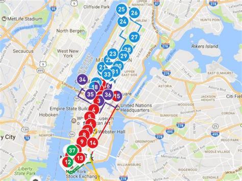 Nyc Big Bus Tour Map