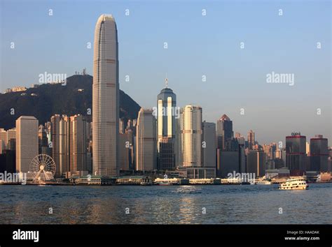 China, Hong Kong, Central District, skyline Stock Photo - Alamy