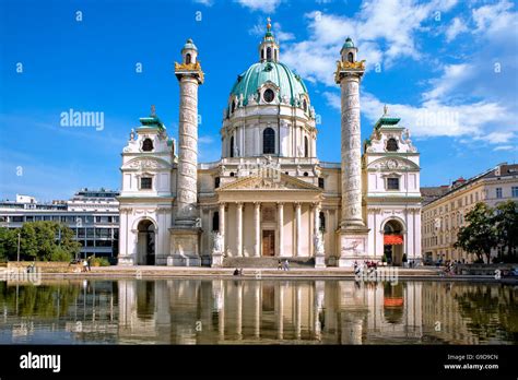 The Karlskirche in Vienna Stock Photo - Alamy