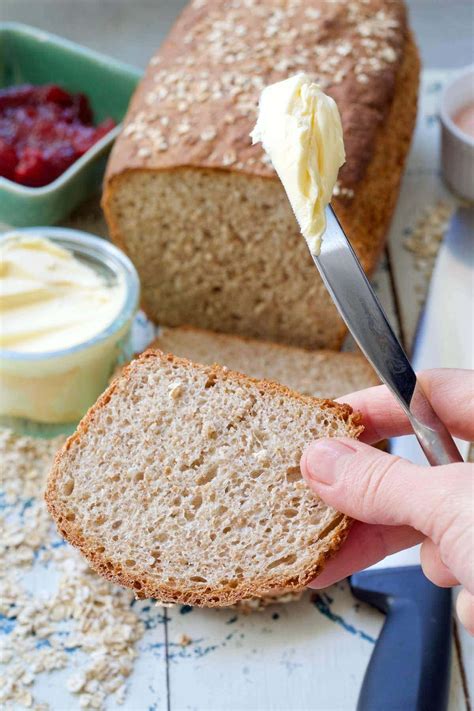 Easy Wholemeal Bread Recipe (No Knead) - Jo's Kitchen Larder