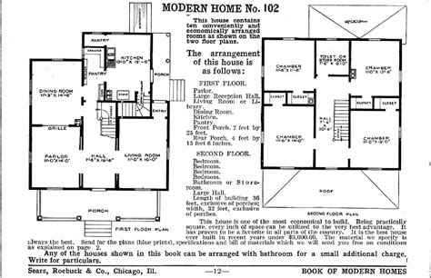 American Foursquare Catalog House Plans