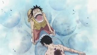 Luffy cries over Ace's death on Make a GIF