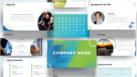 Free Company Profile PowerPoint Template & Google Slides