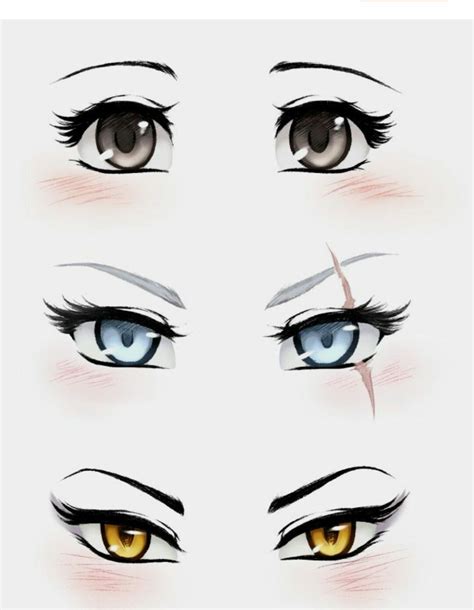 Girl Anime Pair Eyes