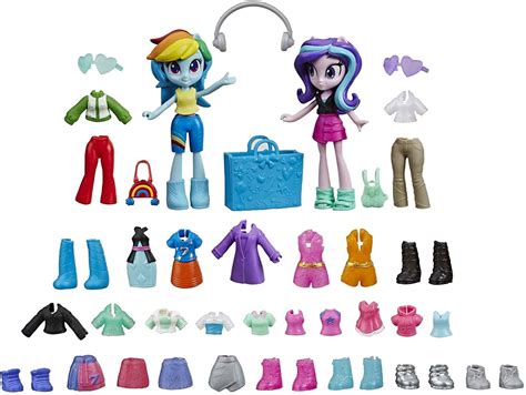 My Little Pony Equestria Girls Fashion Squad Mini Doll Set: Rainbow ...