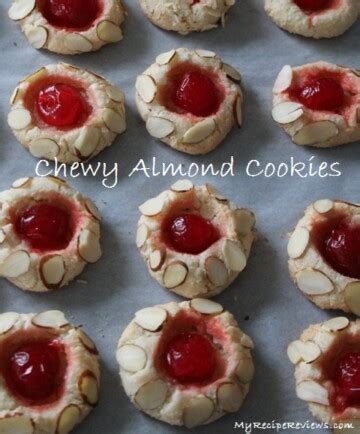 Chewy Almond Cookies – My Recipe Reviews