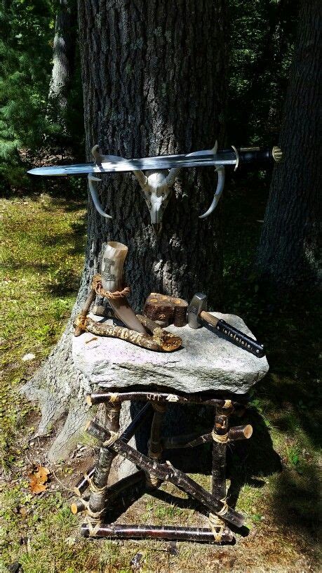 Odinist Ritual Area | Witch aesthetic, Viking tribes, Pagan crafts