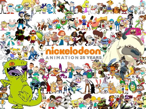 Nicktoons Cartoons Characters