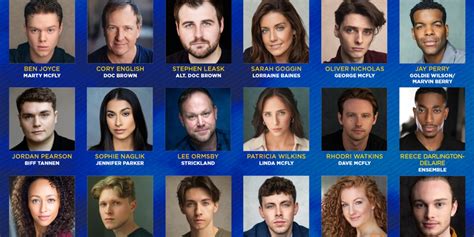 New Cast Members Revealed For BACK TO THE FUTURE THE MUSICAL in London