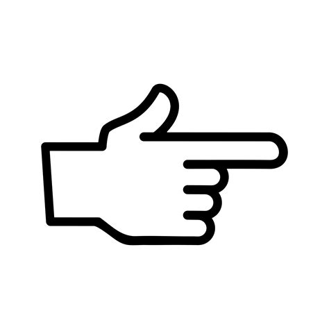 Pointing Finger Vector Art, Icons, and Graphics for Free Download