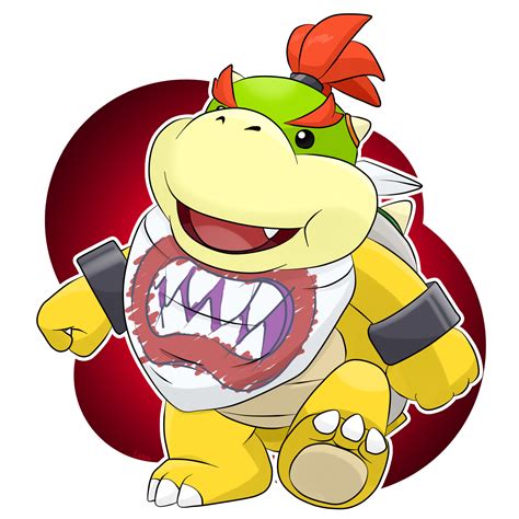 Bowser Jr. - #DibujandoVideojuegos by ChibiLyra on DeviantArt