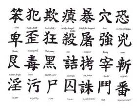 100 Beautiful Chinese Japanese Kanji Tattoo Symbols & Designs