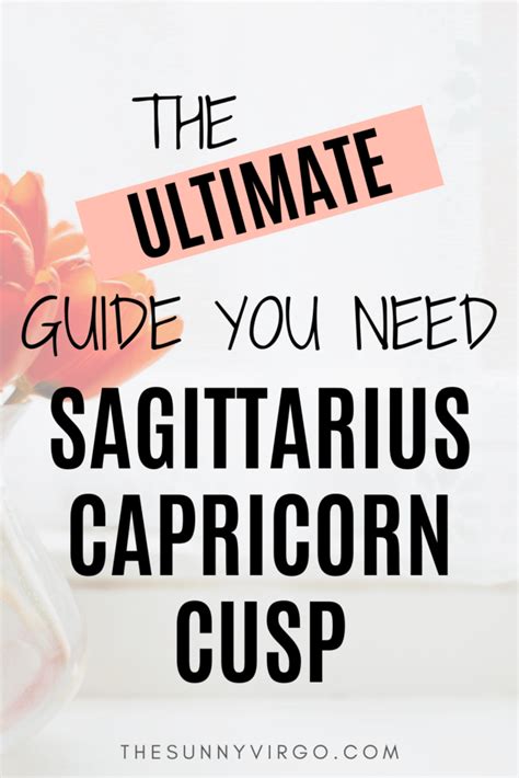 Sagittarius-Capricorn Cusp: Dates, Traits & How to Live Being One