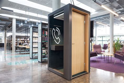 Sound proof POD phone booth for offices – INTO the Nordic Silence