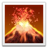 Volcano Emoji - Copy & Paste - EmojiBase!