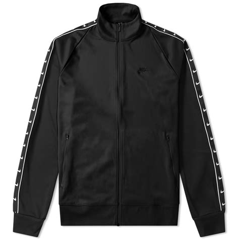 Nike Taped Track Jacket Black & White | END.