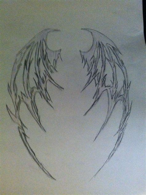 Demon Wings Sketch