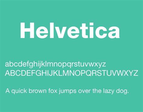 Helvetica Font Free - Free Fonts