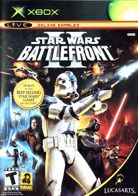 Star Wars: Battlefront II (2005) box cover art - MobyGames