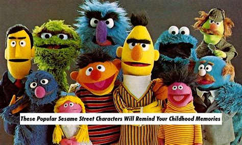 Sesame Street Characters Faces And Names