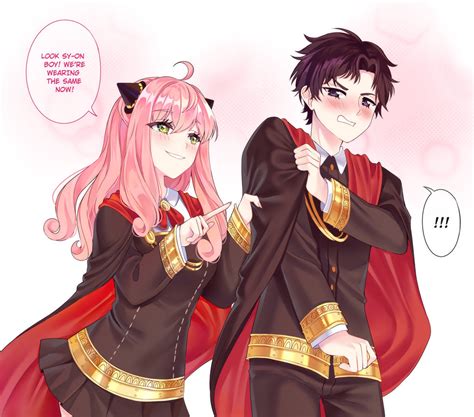 Damian and Anya by YayaChann on DeviantArt