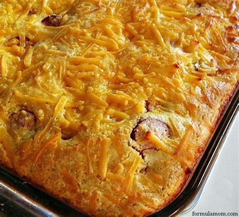 Corn Dog Casserole Recipe • The Simple Parent