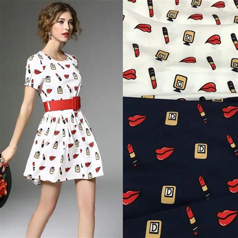 lipstick lip print fabric,100% cotton fabric for women children ...