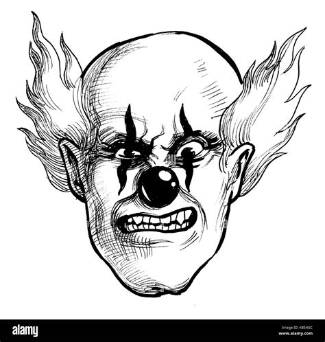 Evil Clown Drawings Easy Evil jester ii by markfellows on deviantart