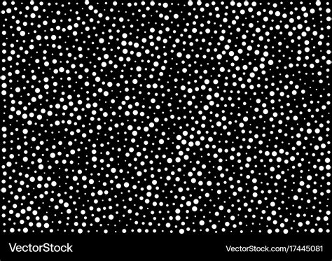 Halftone random dots pattern texture background Vector Image