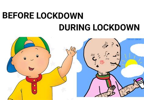 Before and after caillou - Meme by Slapstick :) Memedroid