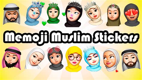 Memoji Islamic Muslim Stickers for WhatsApp for Android - Download