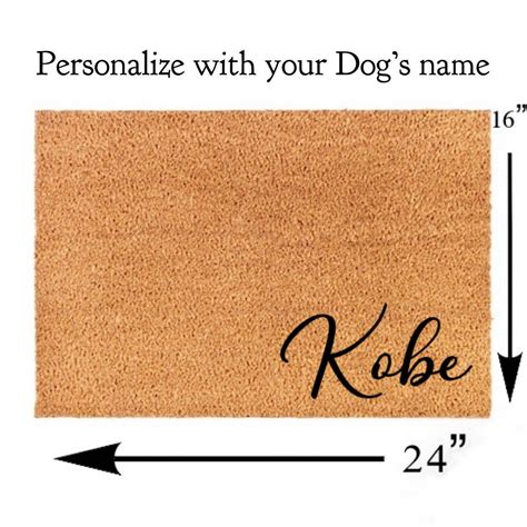 Extra Large Food Bowl Mat Dog Mat Personalized Dog Mat - Etsy