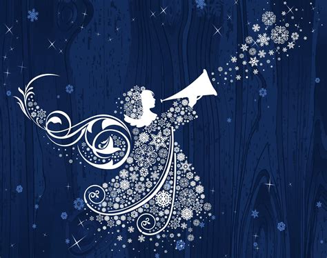 Christmas Angels Wallpapers - Wallpaper Cave