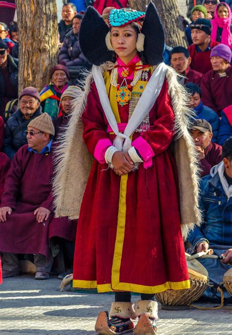 Tibet Ladakh India, Leh Ladakh, Tribal Dress, Ethnic Dress, Tibetan ...