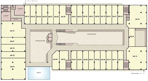 Commercial Mall Floor Plan - floorplans.click