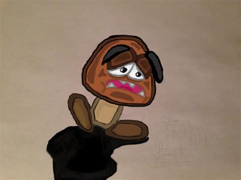 Sad Goomba by TheAntTony on DeviantArt