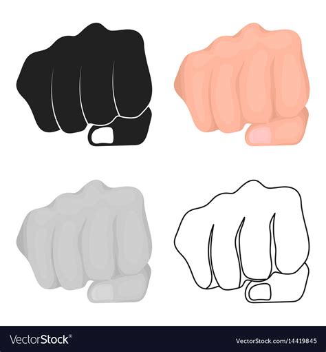 Fist Bump Cartoon