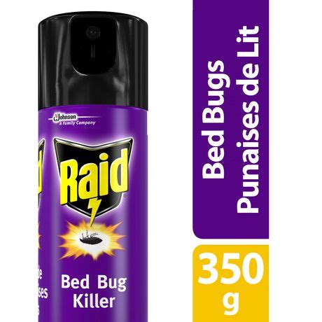 Raid Bed Bug Insect Killer Spray, Kills Bed Bugs and Eggs, Works for up ...