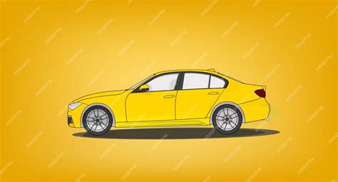 Premium Vector | 2d car vector illustration