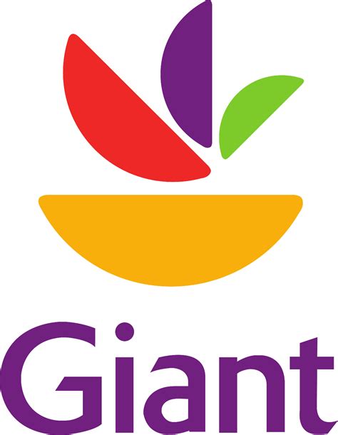 Logotipo completo da Giant Food PNG transparente - StickPNG