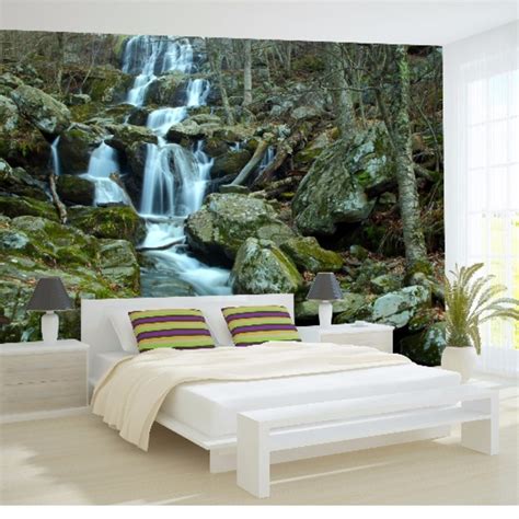 Bedroom Printed Wallpaper Mural