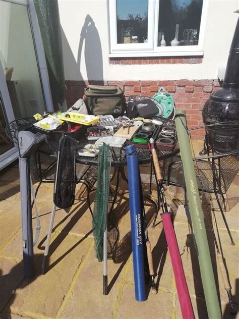 Set of Fly-Fishing Equipment | in Abergavenny, Monmouthshire | Gumtree