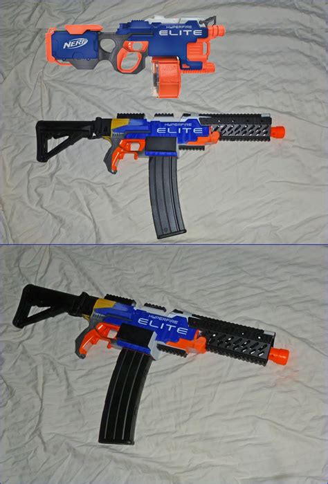 APEX TACTICAL SOLUTIONS: NERF Mod - Hyperfire Mod - Assault Rifle