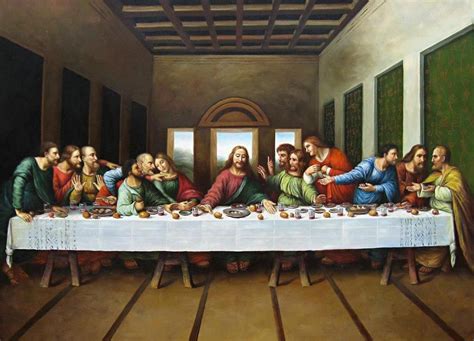 Leonardo da Vinci original picture of the last supper Painting ...