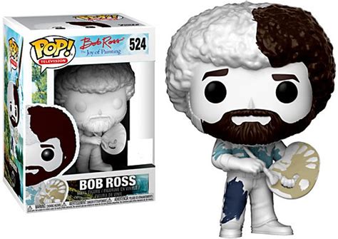 Funko Joy of Painting Funko POP Television Bob Ross Exclusive Vinyl ...