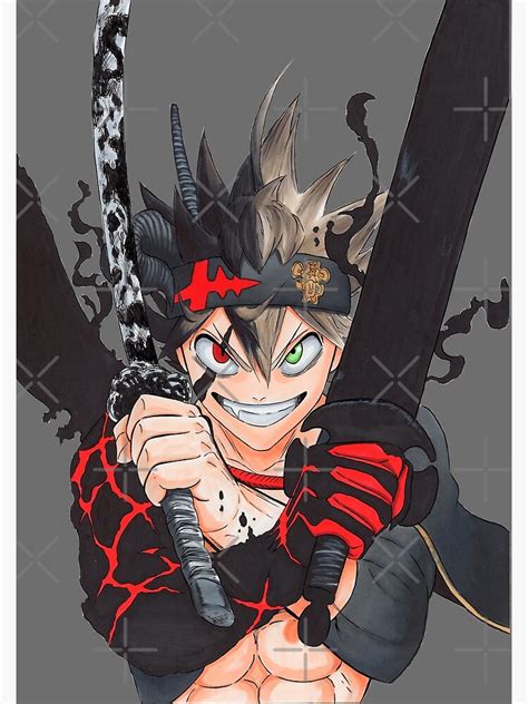 "Asta Demon Form " Poster for Sale by LeizoArt | Redbubble